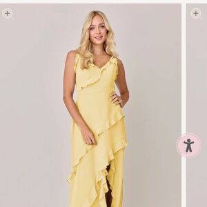 Revelry yellow dress